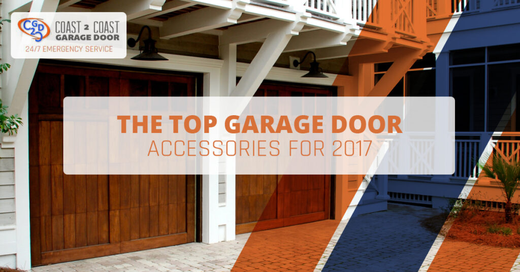 a home with 2 garage doors