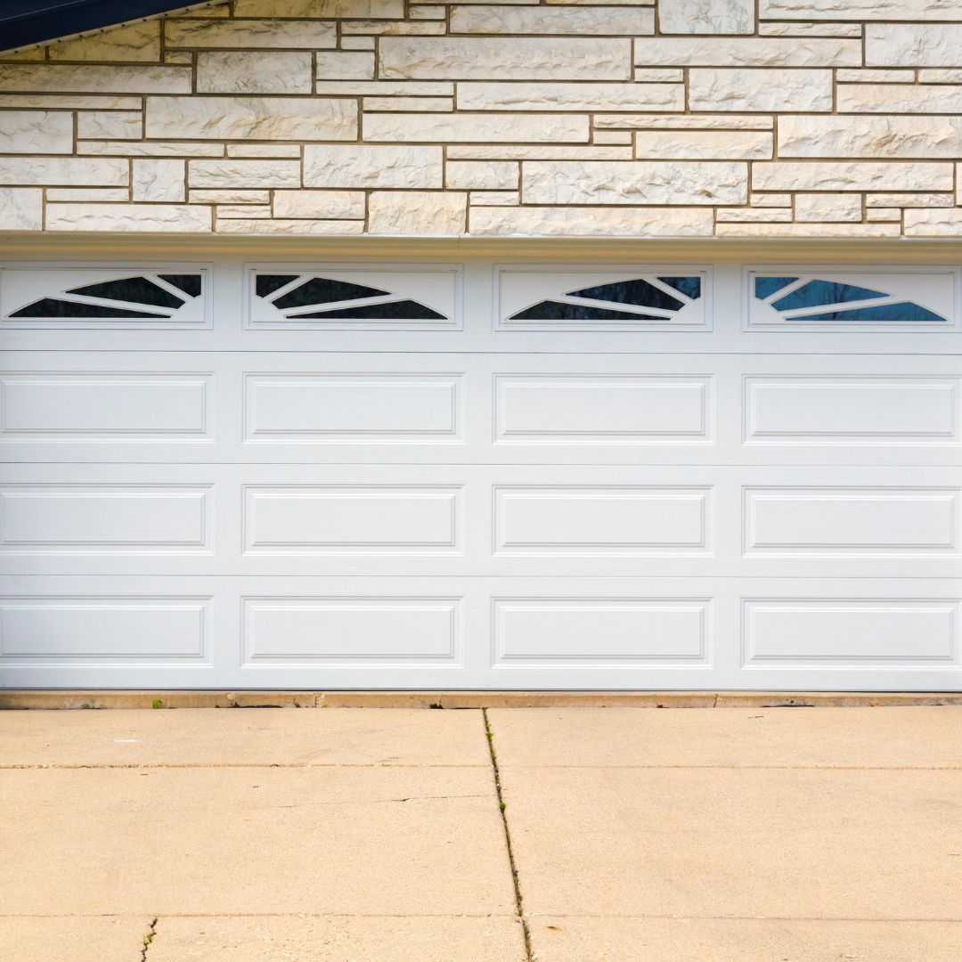 Older garage door