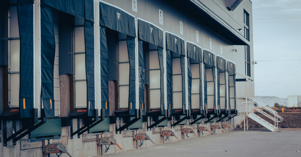 Loading dock garage door systems