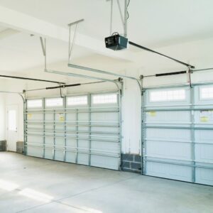 interior of garage doors