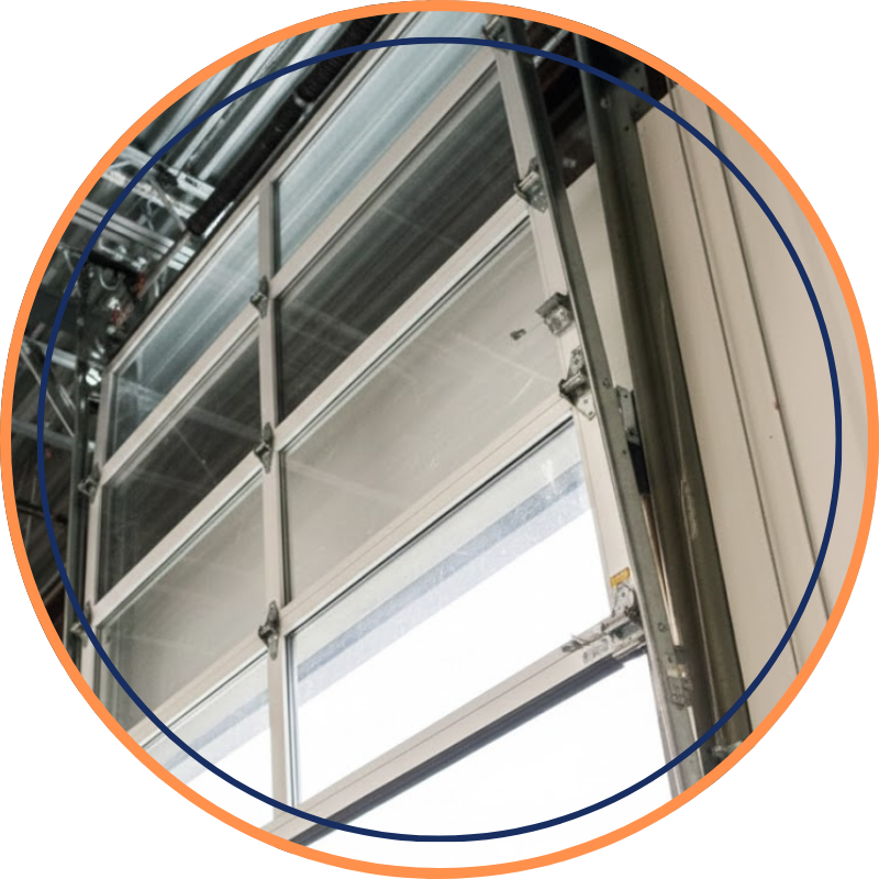 GLASS ALUMINIUM COMMERCIAL DOOR opening
