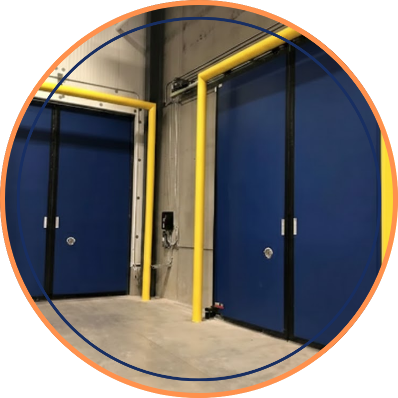 high speed sliding door