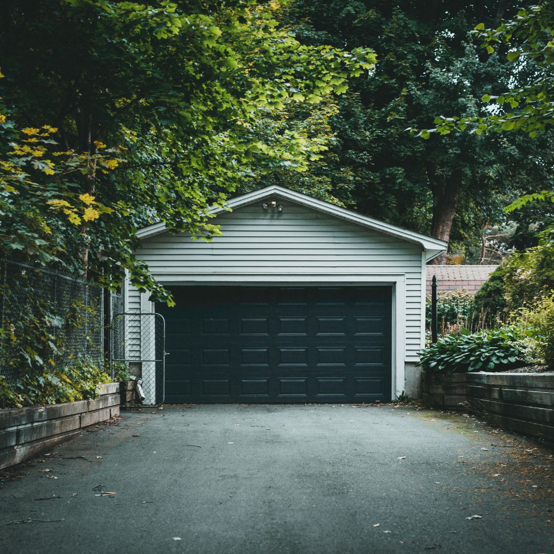 Residential garage door