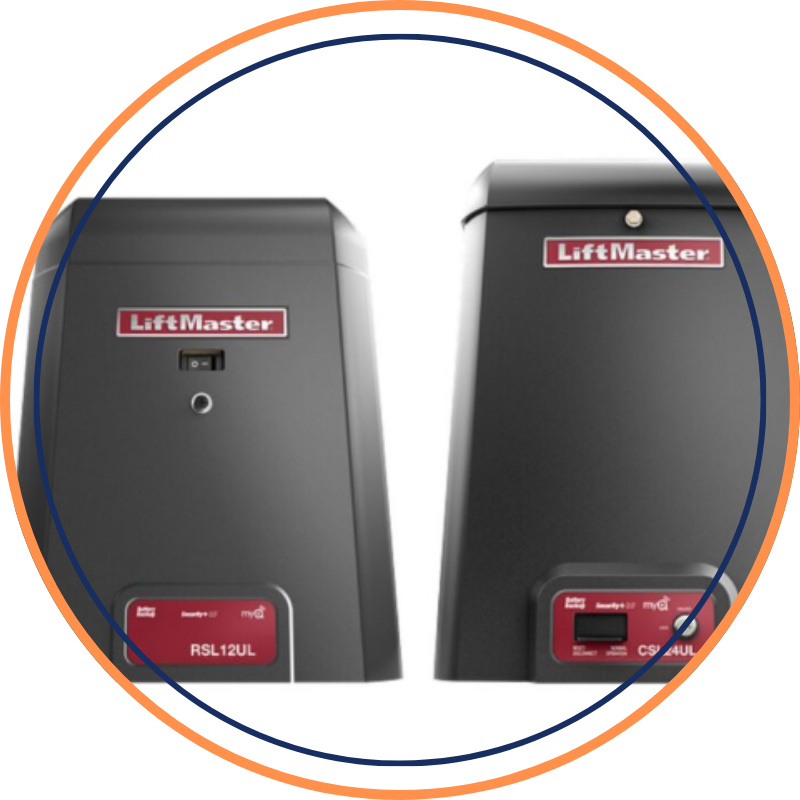 Two Liftmaster Slide Gate operators