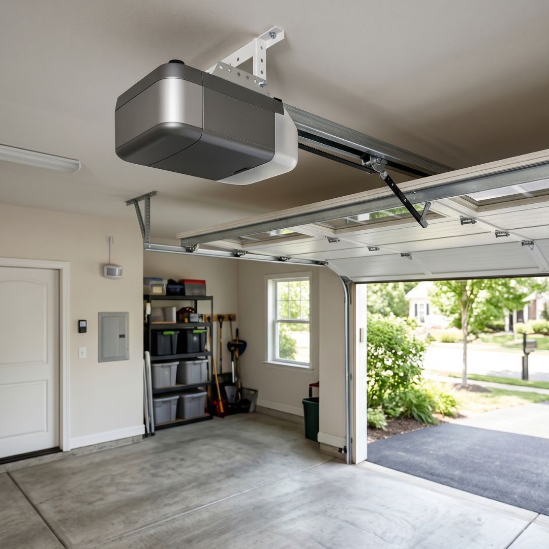 belt-driven garage door opener